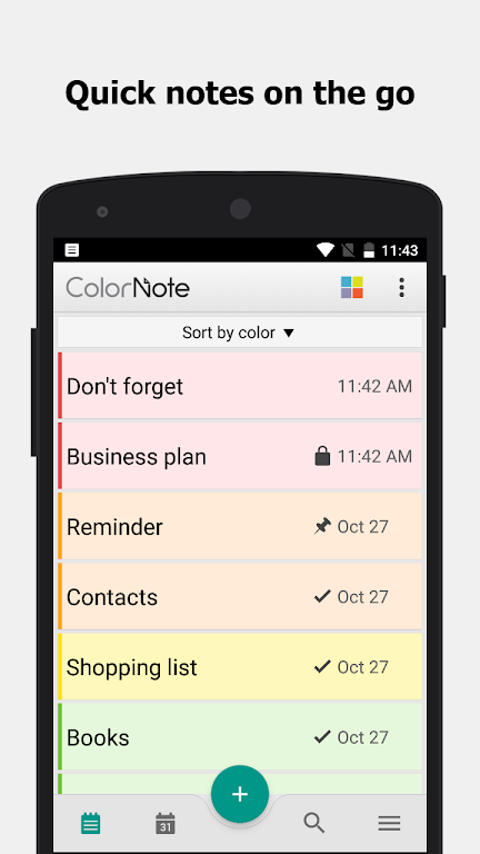 ColorNote Notepad Notes Screenshot 0