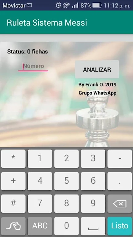 Roulette Messi System Ảnh chụp màn hình 1