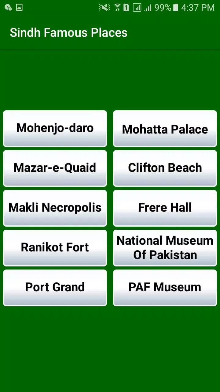 Pakistan Tourism App Zrzut ekranu 2