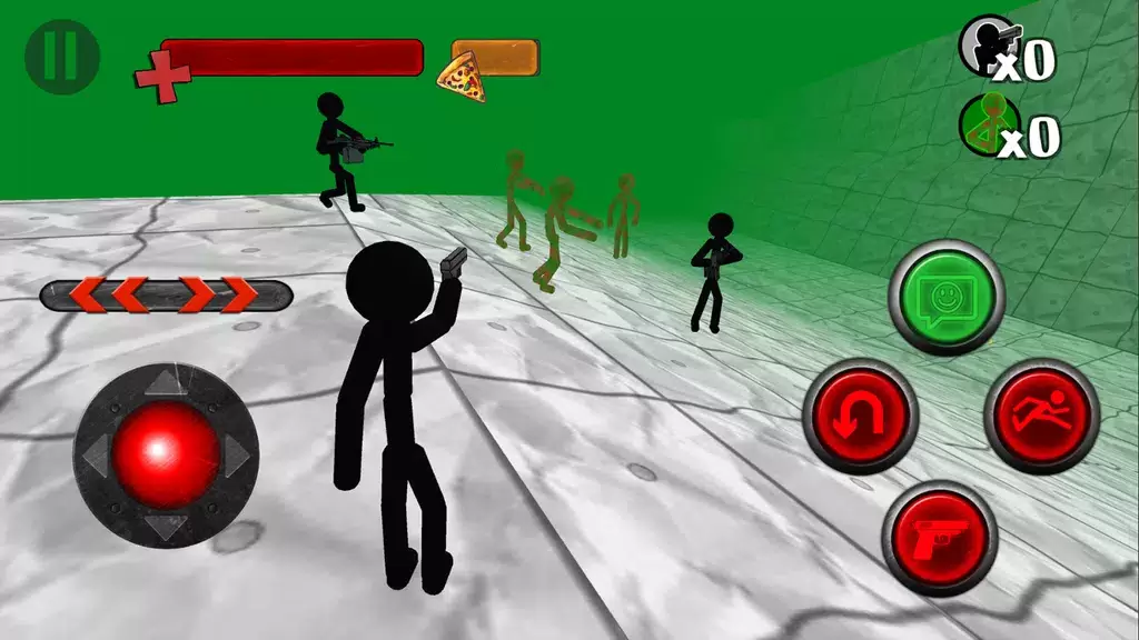 Stickman Zombie 3D Captura de pantalla 3