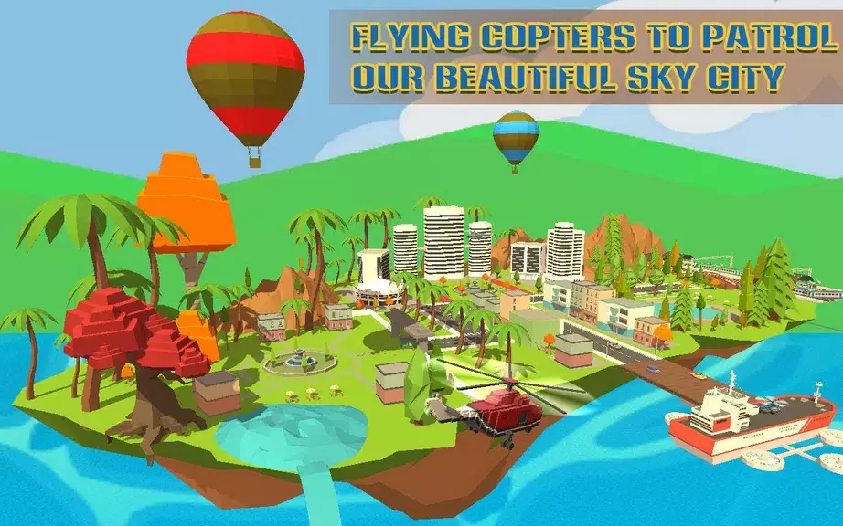 Helicopter Rescue Sky City ภาพหน้าจอ 0