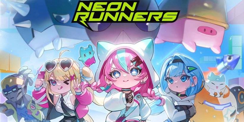 Android: Neon Runners Global Sürüm için Swoops