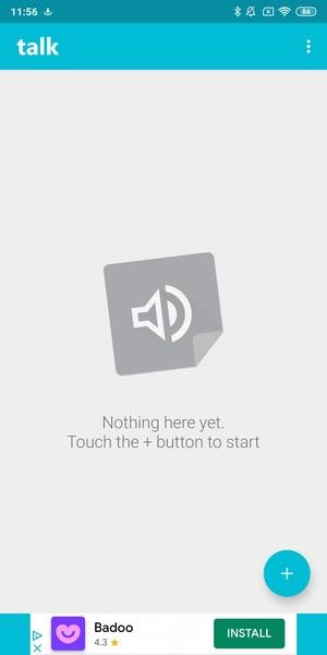 Talk: Text to Voice Скриншот 0