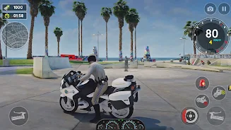 US Police Bike Rider Simulator Screenshot 2