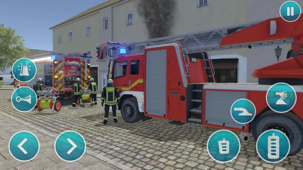 Emergency Police Fire Truck 3d Zrzut ekranu 1