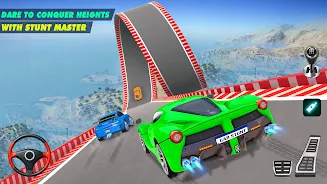 Ramp Car Game: Car Stunt Games Captura de pantalla 1