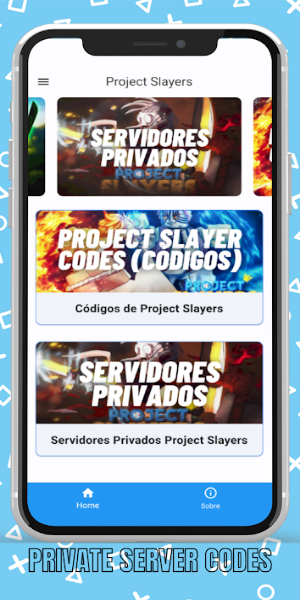 Project Slayers Codes Privados 스크린샷 2