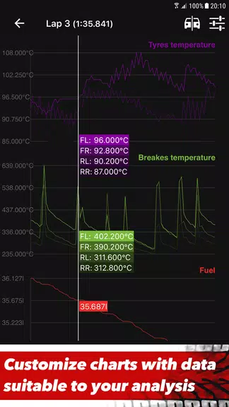 Sim Racing Telemetry Zrzut ekranu 1