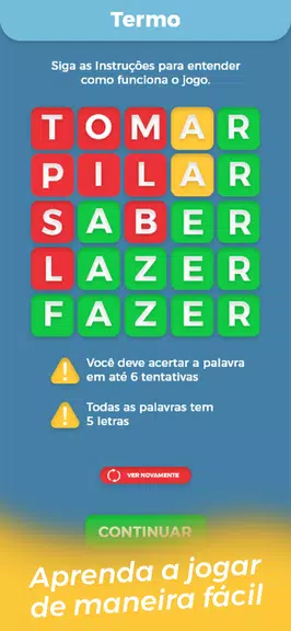 Termo Jogo de Palavras應用截圖第2張