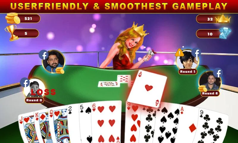 Call Break Gold Spades: Play Original Card Games Screenshot 1