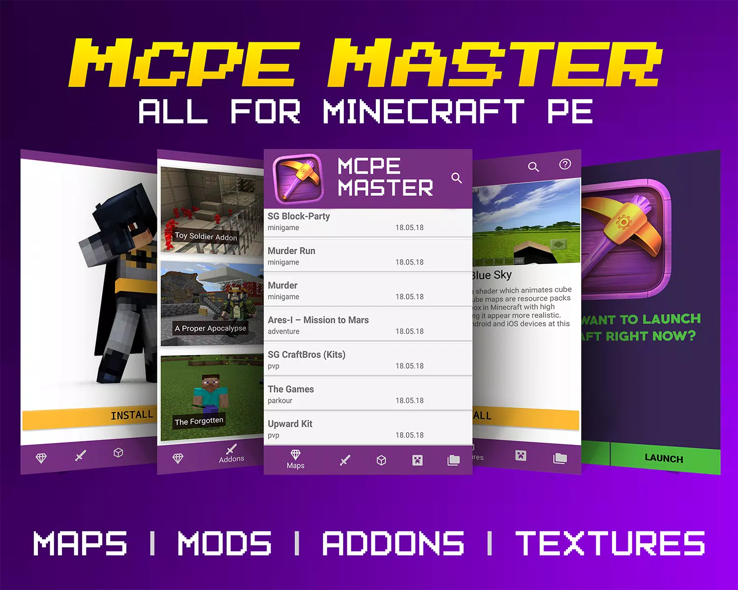 Master For Minecraft - Mods Ảnh chụp màn hình 0