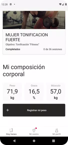 FITUP ENTRENO Screenshot 2