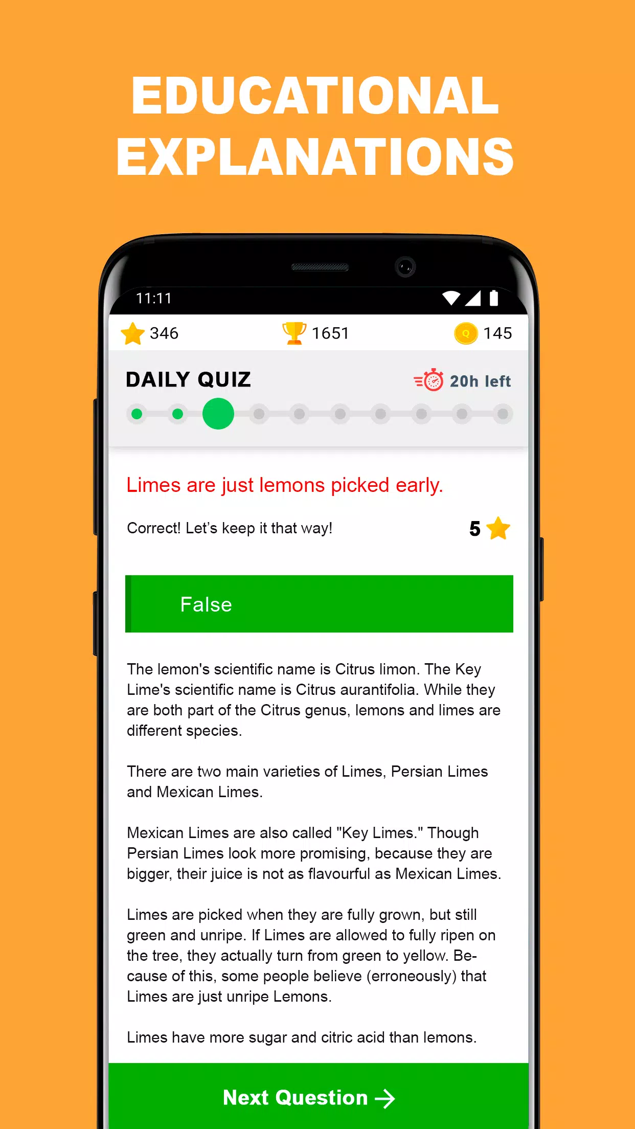 Schermata QuizzClub. Quiz & Trivia game 2