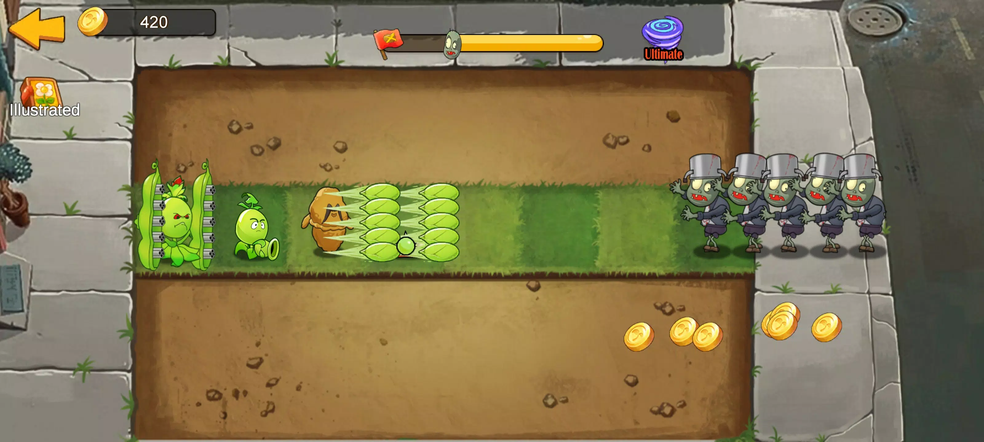 Merge Plants – Defense Zombies应用截图第2张