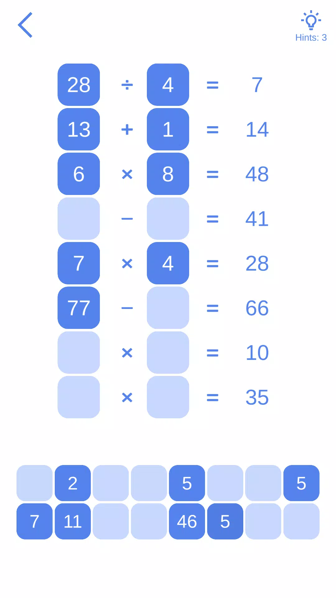 Math Games - Brain Puzzles 스크린샷 2