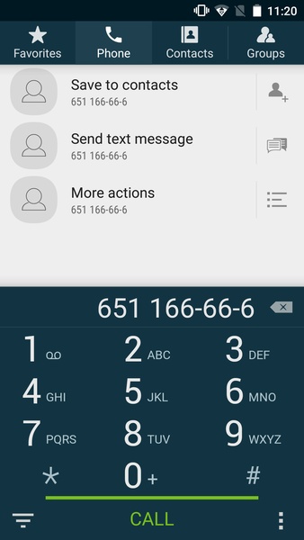 True Phone Dialer & Contacts Captura de tela 0