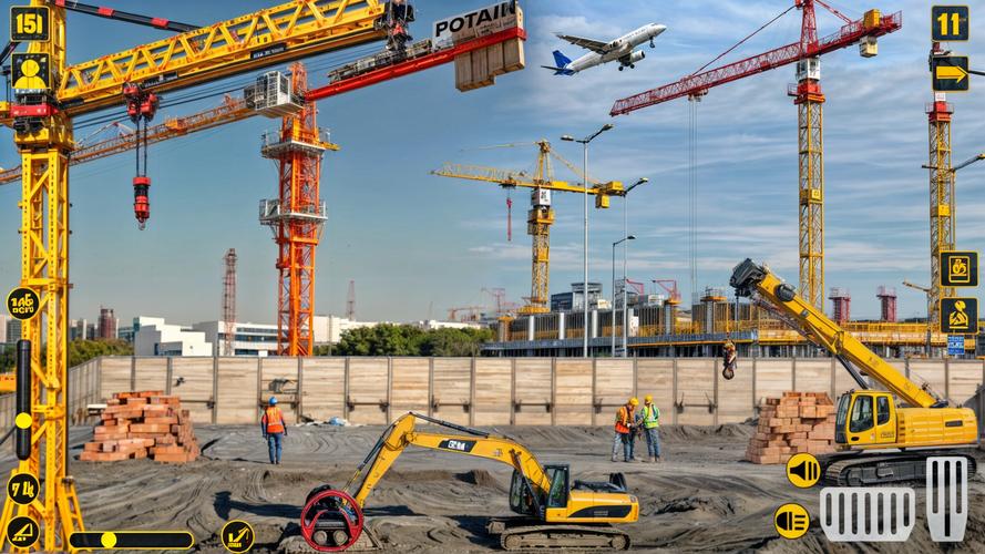 Tower Crane Operator Simulator ဖန်သားပြင်ဓာတ်ပုံ 0