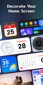 Color Widgets, Theme: iWidgets স্ক্রিনশট 0