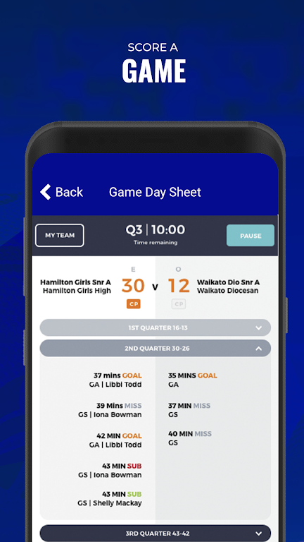 Dunedin Netball Centre स्क्रीनशॉट 2