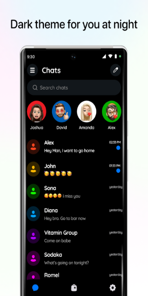 Messenger: Text Messages, SMS应用截图第2张