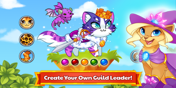 Schermata Castle Cats - Idle Hero RPG 2