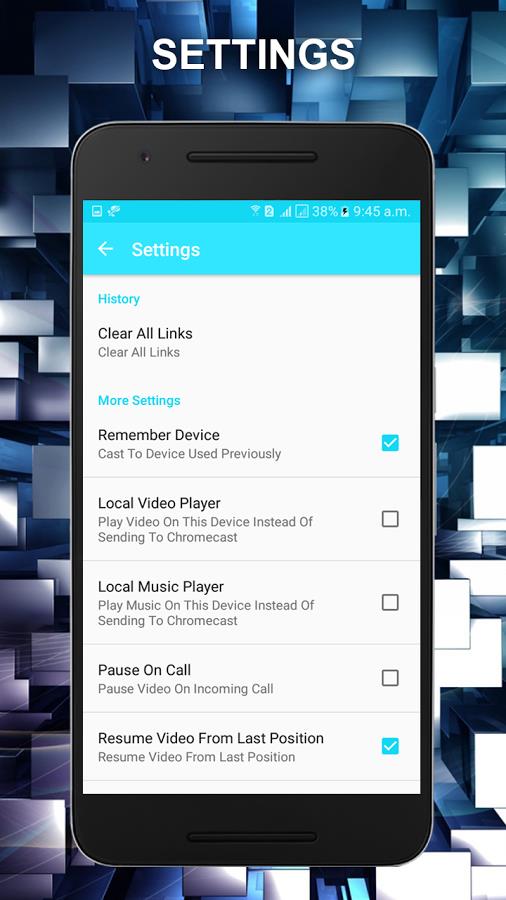 RaysCast For Chromecast Скриншот 1