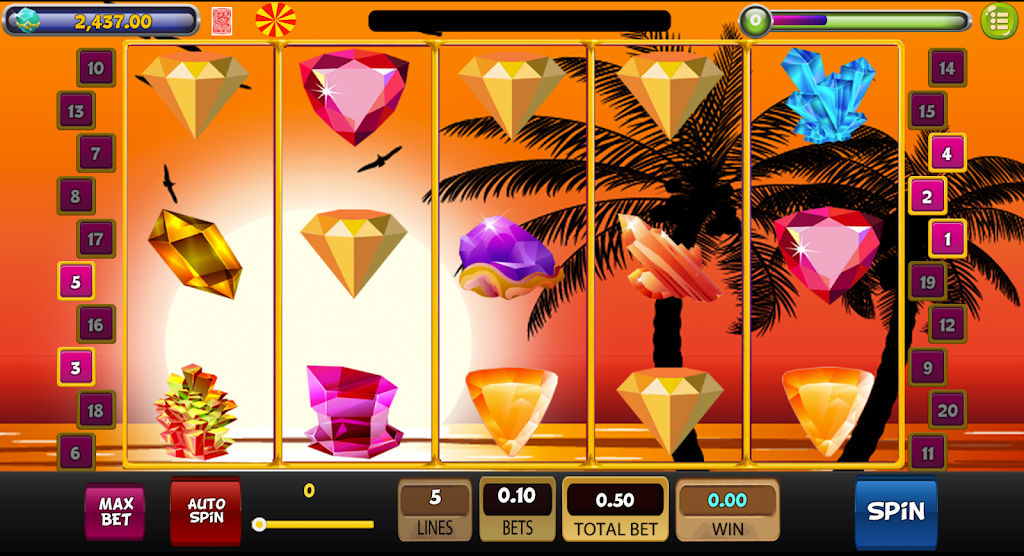 Jewel & Gems Wilds Slot!應用截圖第2張