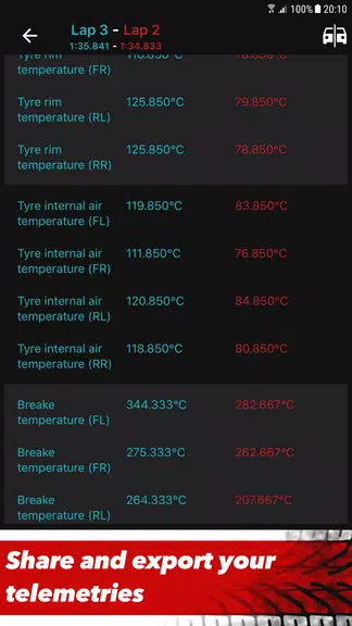 Sim Racing Telemetry Zrzut ekranu 3