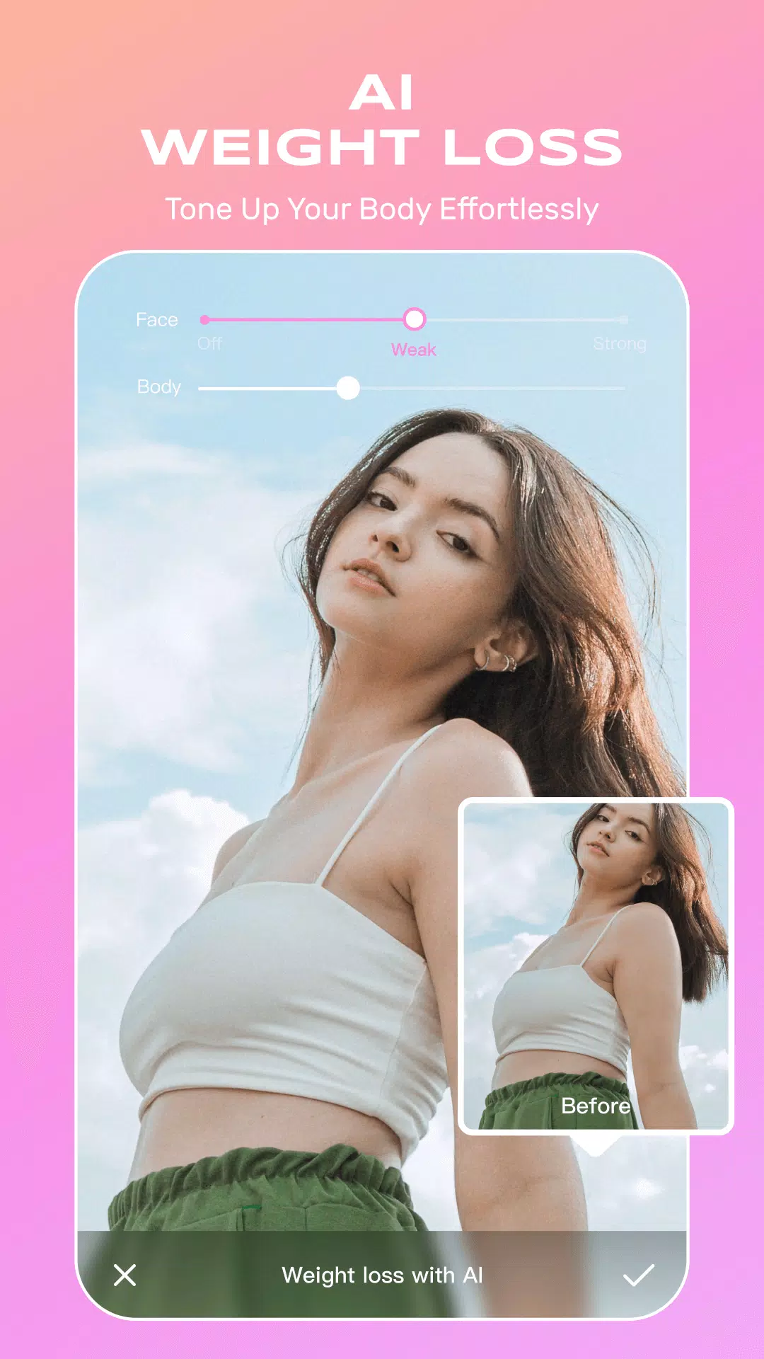 BeautyCam-AI Photo Editor Captura de pantalla 2