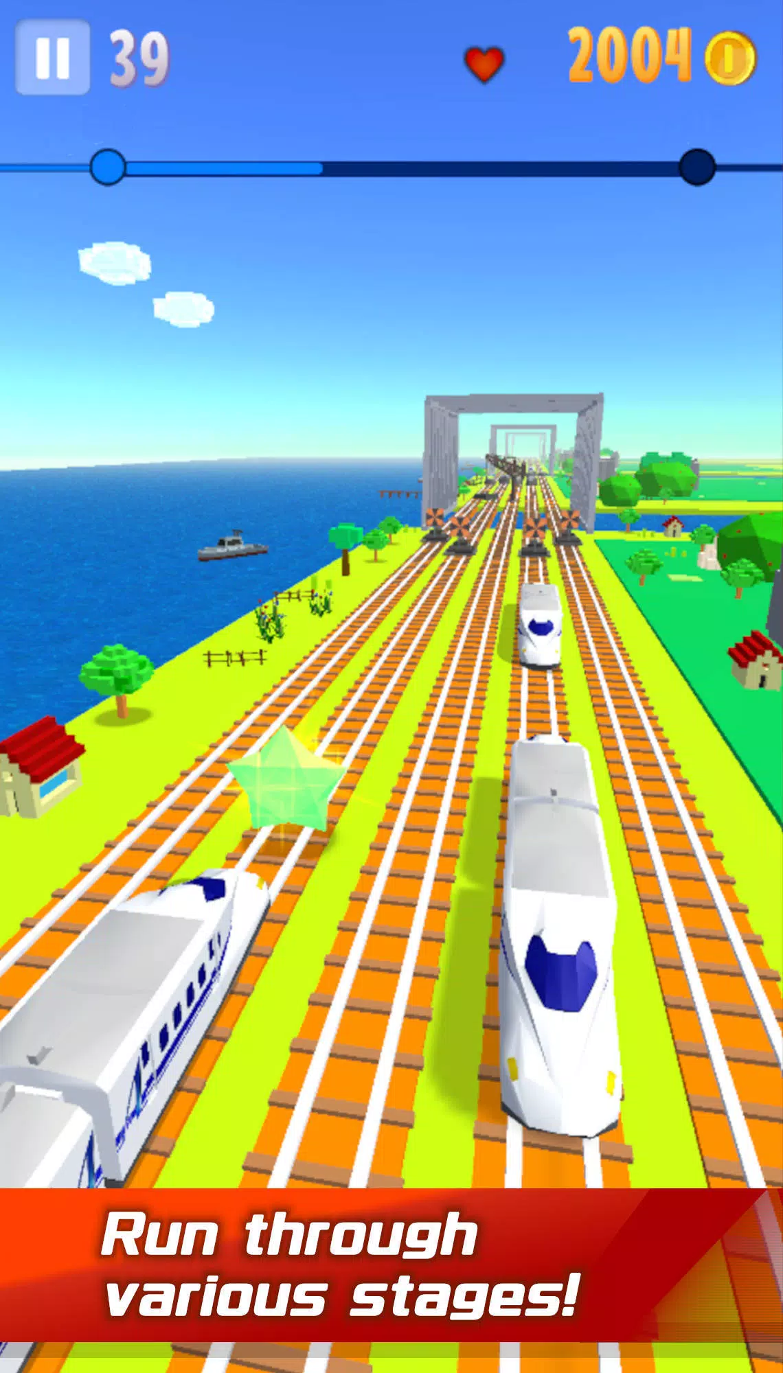 Super Train Run -Shinkansen- 스크린샷 1