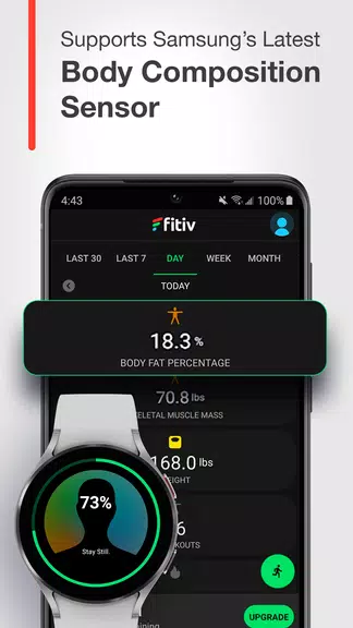 FITIV Pulse Heart Rate Monitor Tangkapan skrin 2