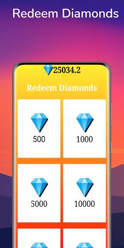 Free Diamonds - free in fire diamond ဖန်သားပြင်ဓာတ်ပုံ 2