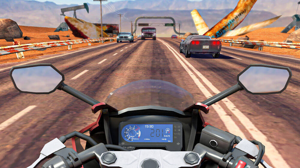 Moto Rider GO: Highway Traffic Mod 스크린샷 0