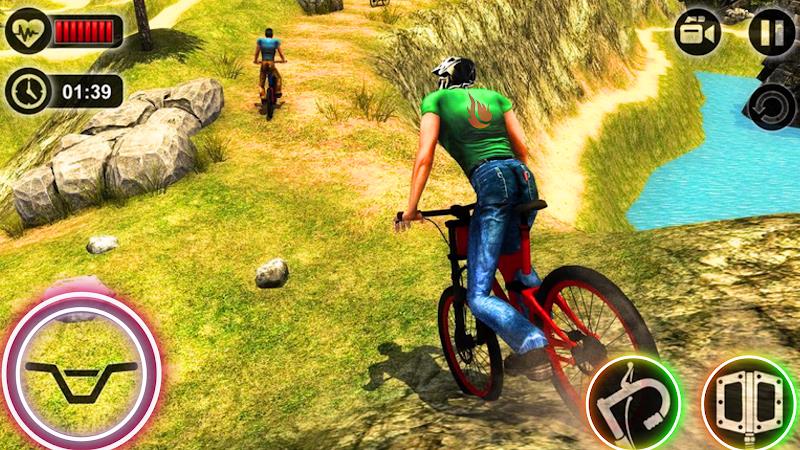 BMX Cycle Rider-Mountain Bike スクリーンショット 3