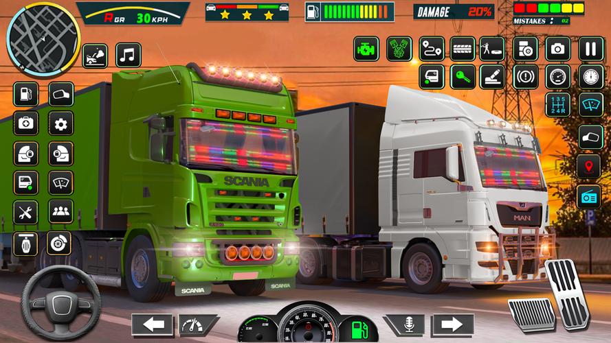 City Cargo Truck Game 3D Capture d'écran 3