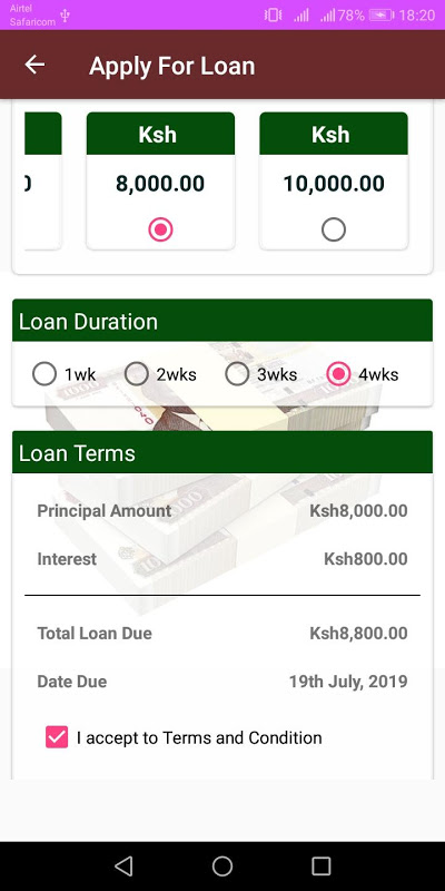 Loans Chap Chap স্ক্রিনশট 2