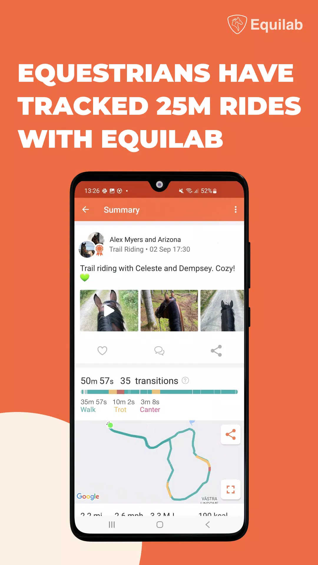 Equilab: Horse & Riding App Скриншот 0