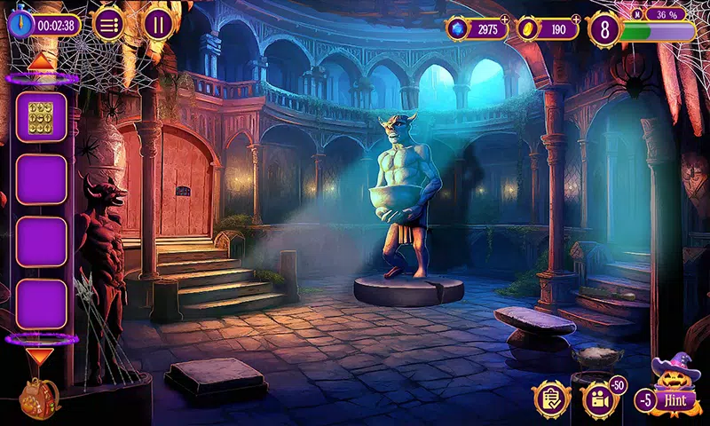 Halloween Game: Cursed Realm 스크린샷 1