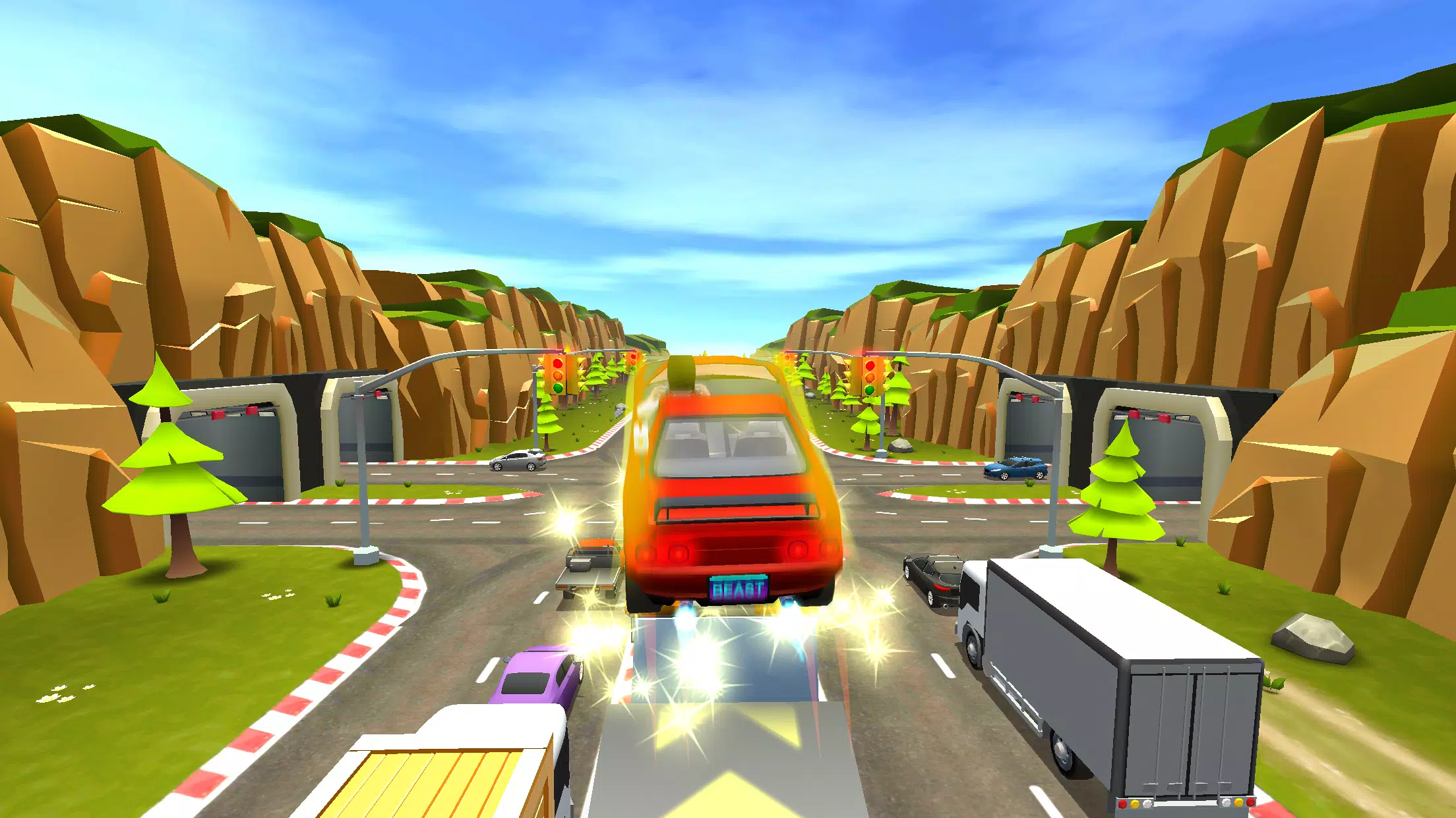 Faily Brakes 2 juego de coches Captura de pantalla 0