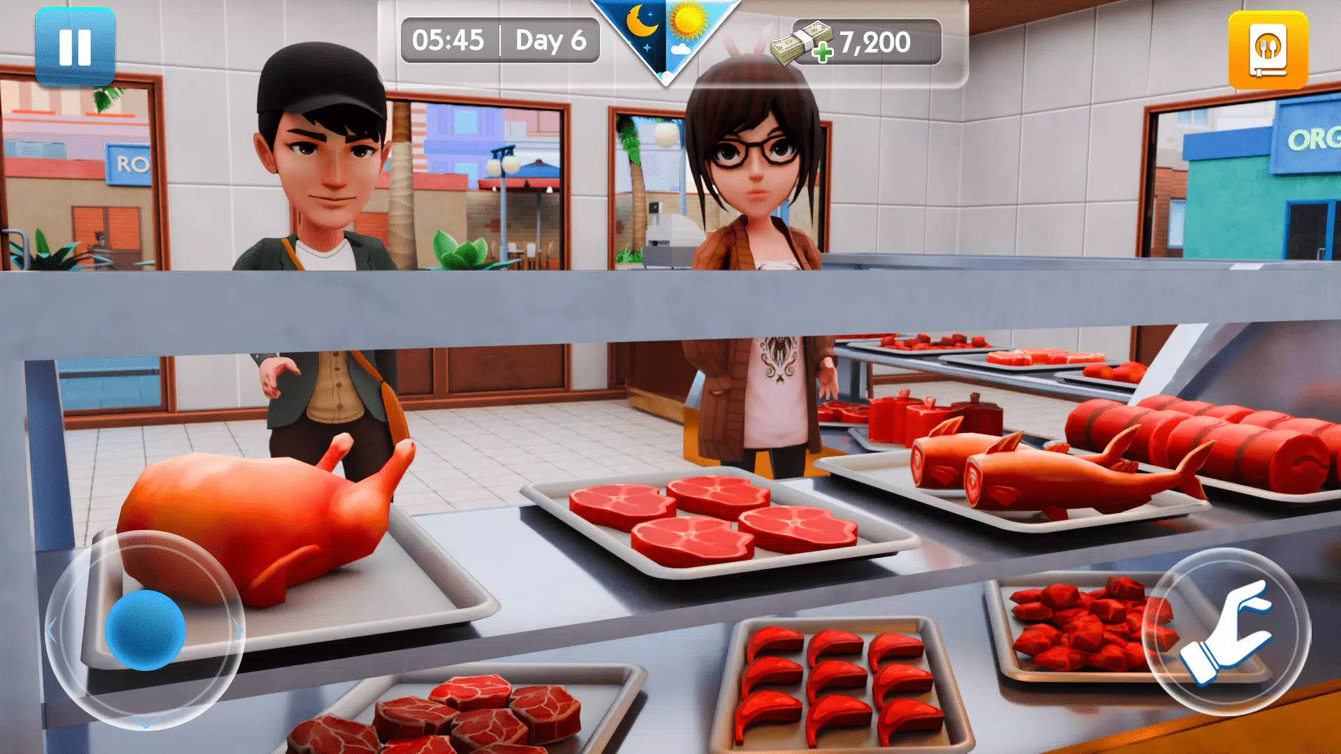 Kebab Food Chef Simulator Game स्क्रीनशॉट 3