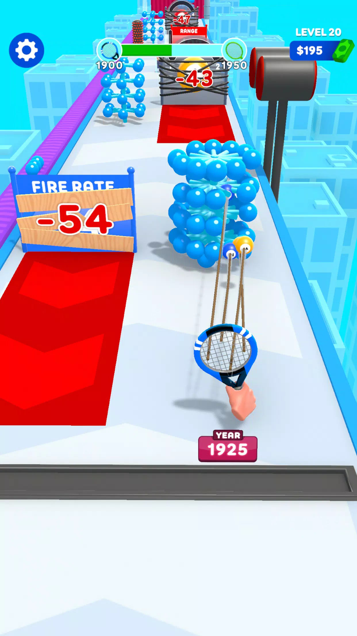 Racket Run Скриншот 1