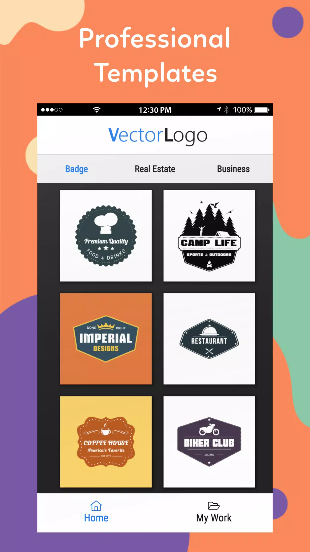 Vector Logo Maker Ekran Görüntüsü 0