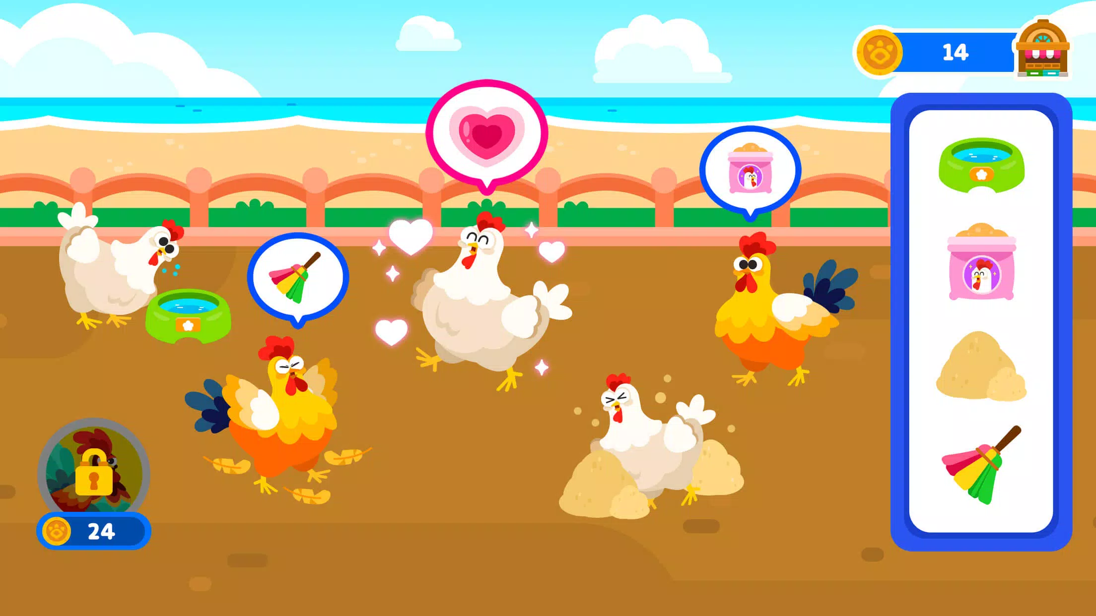 Cocobi Farm Town - Kids Game Screenshot 2