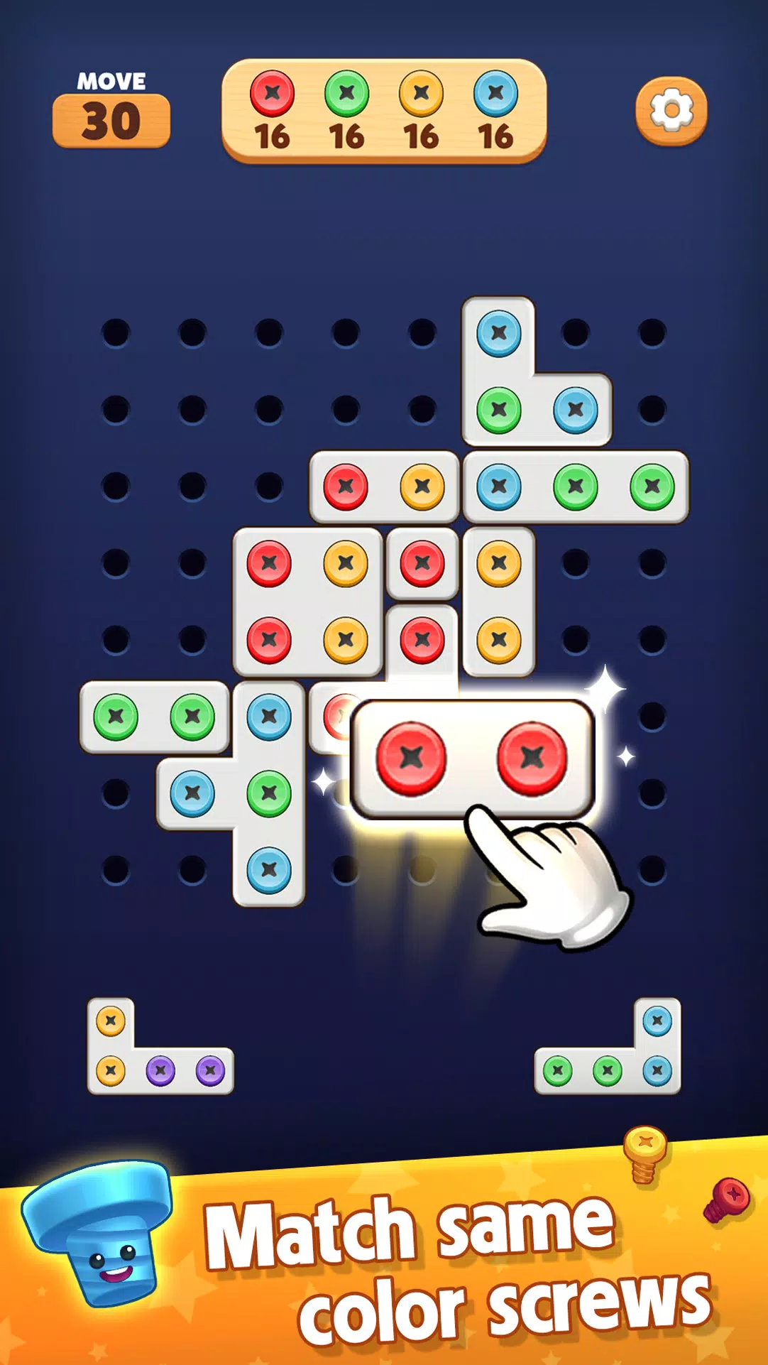 Screw Blast: Match The Bolts স্ক্রিনশট 0