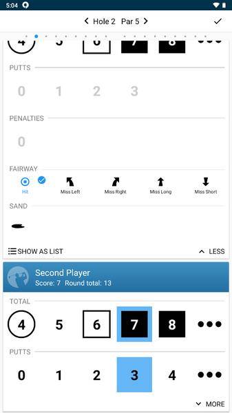 Golf Pad: Golf GPS & Scorecard Скриншот 3