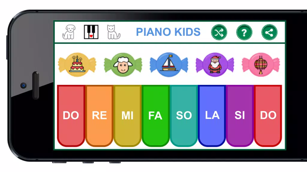 Piano Kids: Animals Music Song ภาพหน้าจอ 1