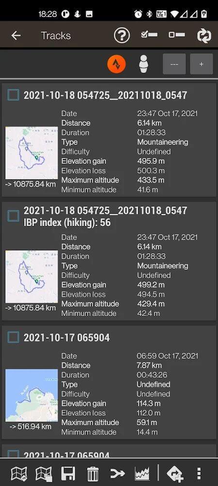 OruxMaps GP Ảnh chụp màn hình 1