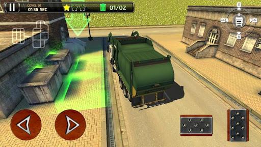 Garbage Truck Simulator 3D Racing Games 2017 স্ক্রিনশট 3