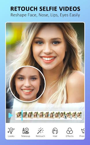 YouCam Video Editor & Retouch Schermafbeelding 1