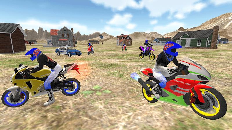 Real Moto Bike Racing Game ภาพหน้าจอ 0